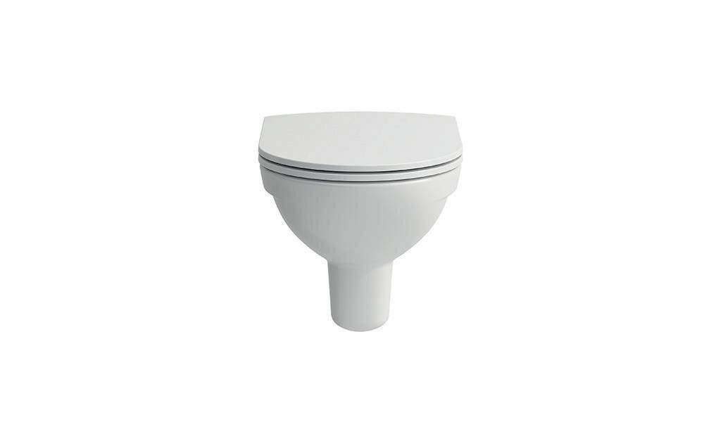 LAUFEN Wand-WC PRO spülrandlos, Tiefspüler, 6 Liter weiß