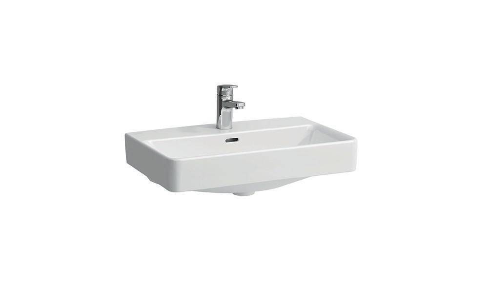 LAUFEN Waschtisch PRO S 60x38cm Komp. m ÜL 1 HL-Ausf. weiß