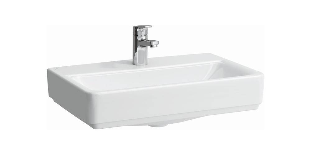 LAUFEN Aufsatzwaschtisch PRO S 550x380mm Komp. m ÜL 1 HL-Ausf. weiß