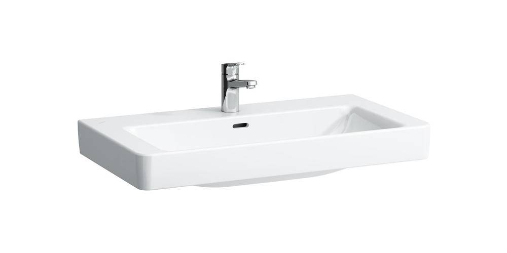 LAUFEN Waschtisch PRO S 850x460mm m ÜL 1 HL-Ausf. weiß