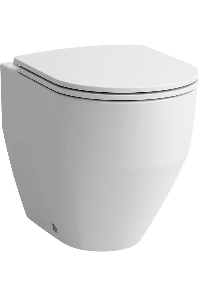 LAUFEN Stand-WC PRO Tiefspüler, spülrandlos weiß
