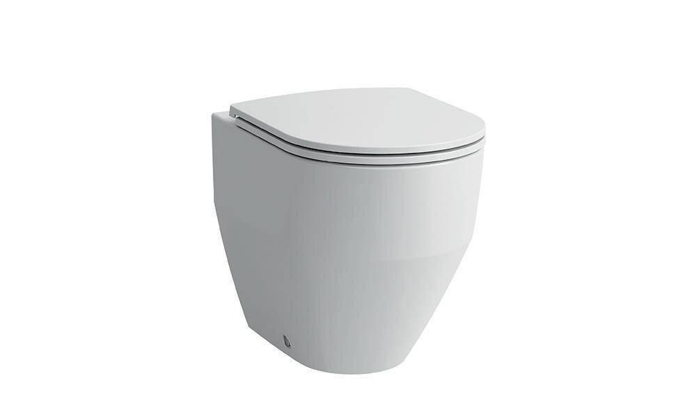 LAUFEN Stand-WC PRO Tiefspüler, spülrandlos weiß