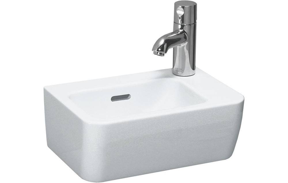LAUFEN Handwaschbecken PRO A 360x250mm Hahnloch rechts weiß