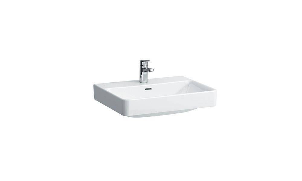 LAUFEN Waschtisch PRO S 600x465mm mit Überlauf, 1 Hahnloch weiß
