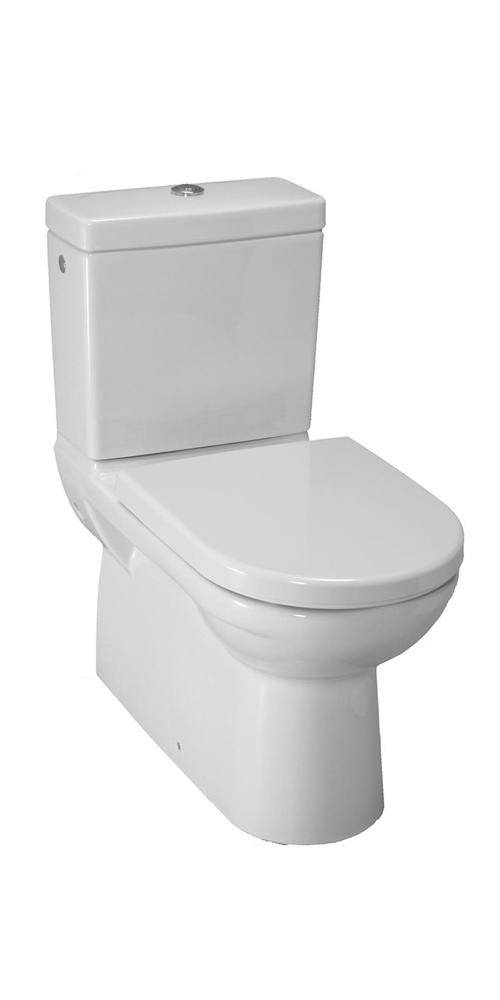 LAUFEN Stand-WC-Kombination PRO Tiefspüler, 6 l weiß LCC
