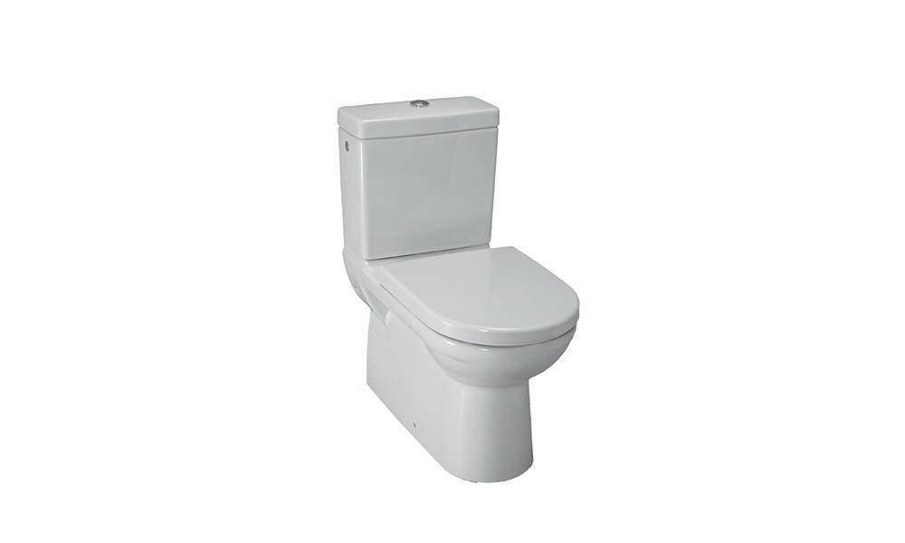 LAUFEN Stand-WC-Kombination PRO Tiefspüler, 6 l weiß LCC