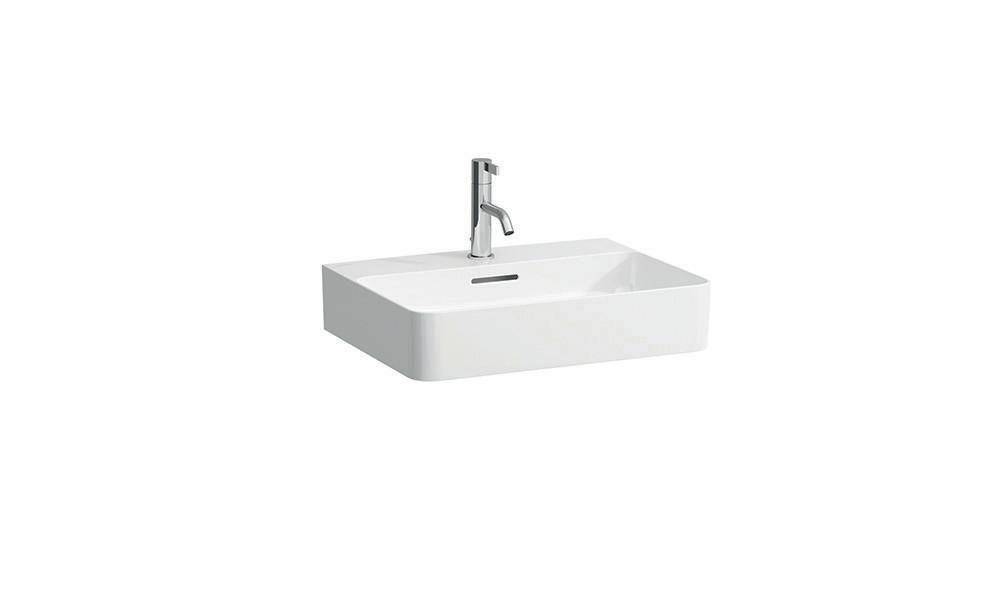 LAUFEN Waschtisch VAL 550x420mm m ÜL 1 HL-Ausf. weiß