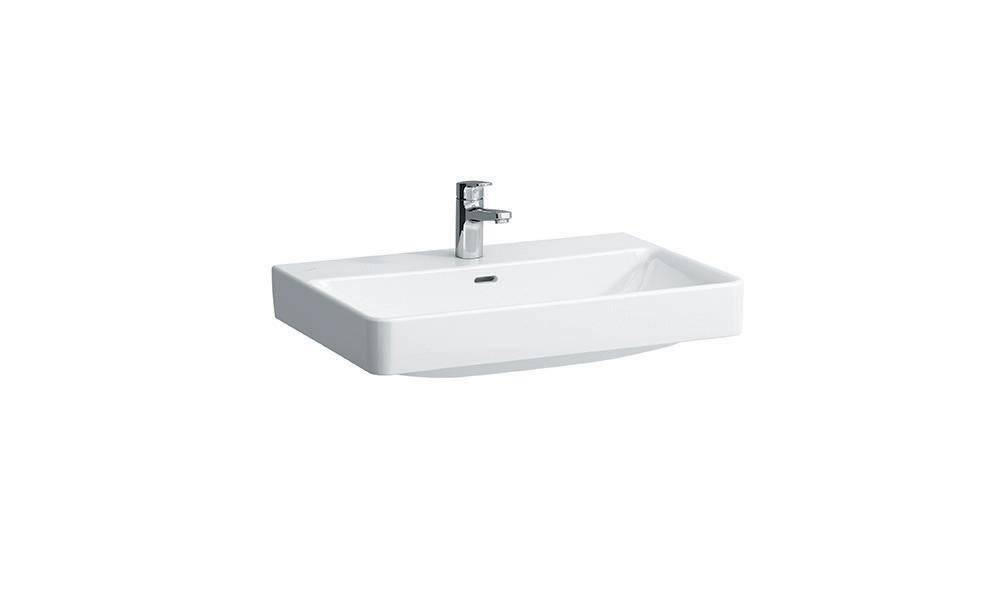 LAUFEN Waschtisch PRO S 700x465mm mit Überlauf, 1 Hahnloch weiß