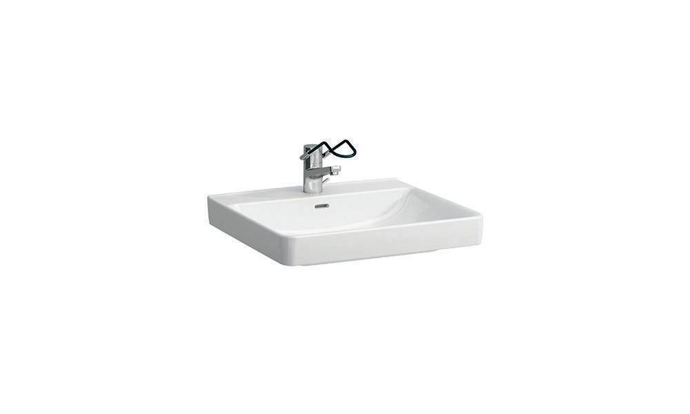 LAUFEN Waschtisch PRO LIBERTY 600x550mm barrierefr m HL o ÜL weiß