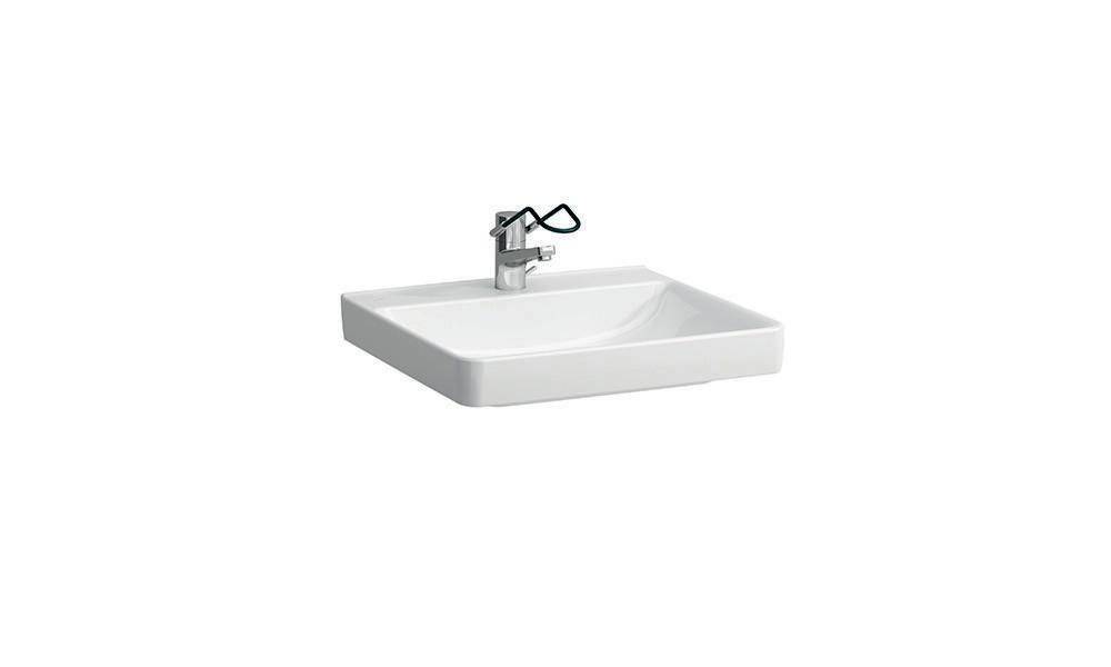 LAUFEN Waschtisch PRO LIBERTY 600x550mm barrierefr m HL o ÜL weiß