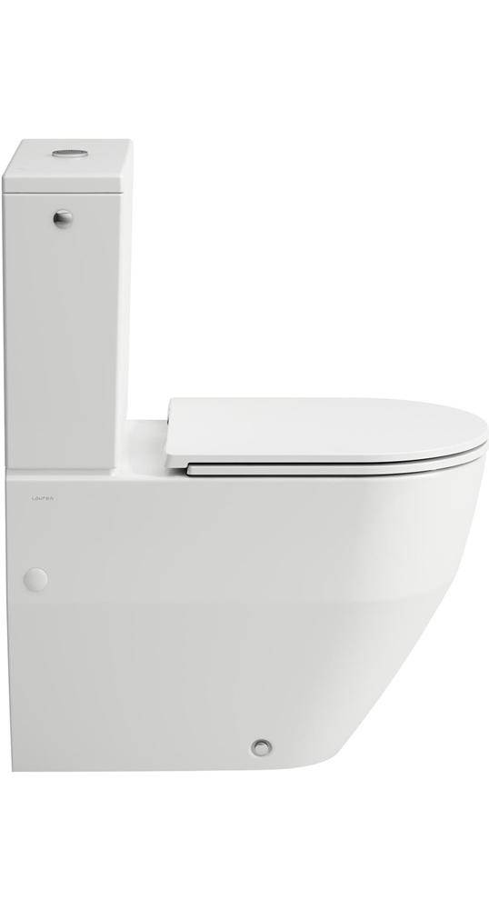 LAUFEN Stand-WC-Kombination PRO Tiefspüler, back-to-wall, 4,5 / 6 l