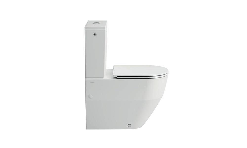 LAUFEN Stand-WC-Kombination PRO Tiefspüler, back-to-wall, 4,5 / 6 l