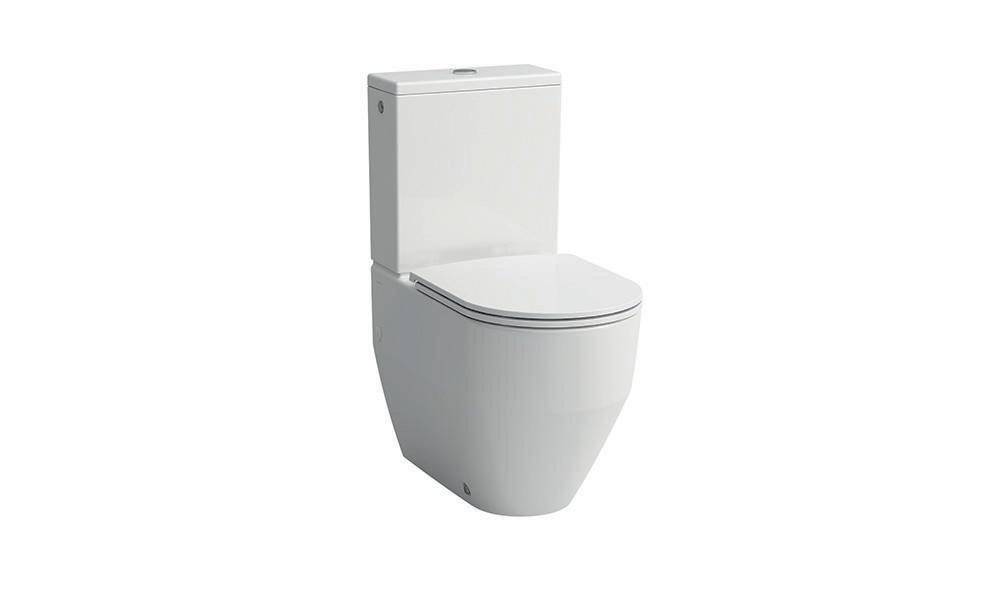 LAUFEN Stand-WC-Kombination PRO Tiefspüler, back-to-wall, 4,5 / 6 l