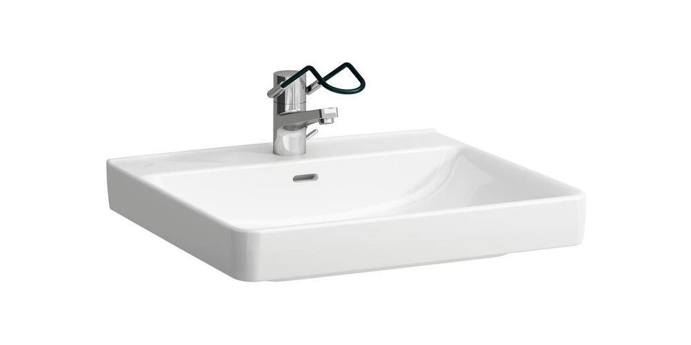 LAUFEN Waschtisch PRO LIBERTY 600x550mm barrierefr m HL m ÜL weiß