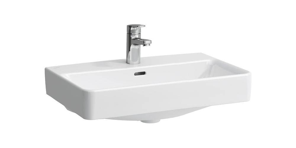 LAUFEN Aufsatzwaschtisch PRO S 60x38cm Komp. m ÜL 1 HL-Ausf. weiß
