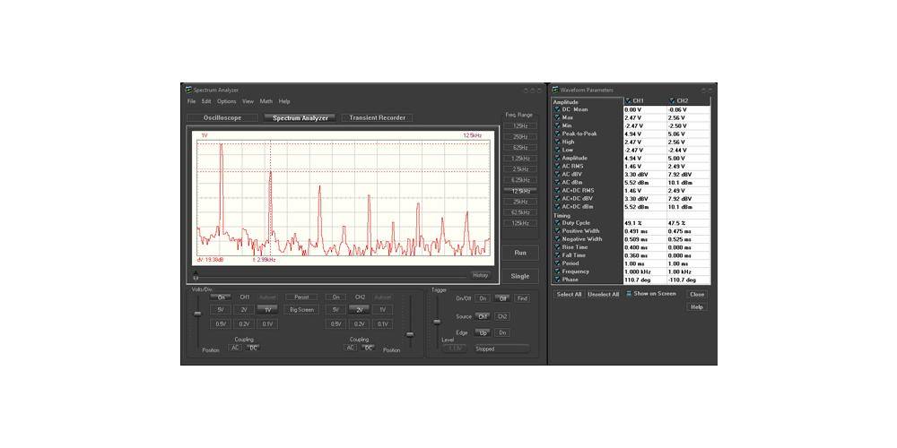 Velleman Instruments MINI 2-KANAL PC-OSZILLOSKOP MIT USB-ANSCHLUSS