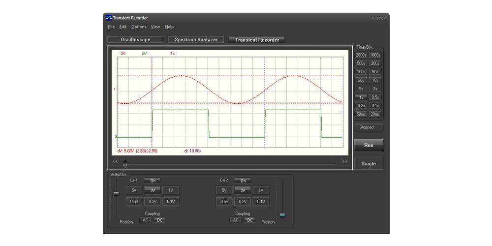 Velleman Instruments MINI 2-KANAL PC-OSZILLOSKOP MIT USB-ANSCHLUSS