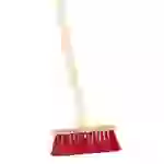 turk 39730 Straßenbesen für Kinder, mit Holzstiel, 70 cm, natur/rot turk 39730 Straßenbesen für Kinder, mit Holzstiel, 70 cm, natur/rot