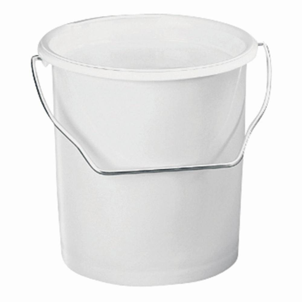 Westmark 237-92270 Milch-& Vorratseimer mit verschließbarem Deckel, stapelbar, weiß (1 Stück)