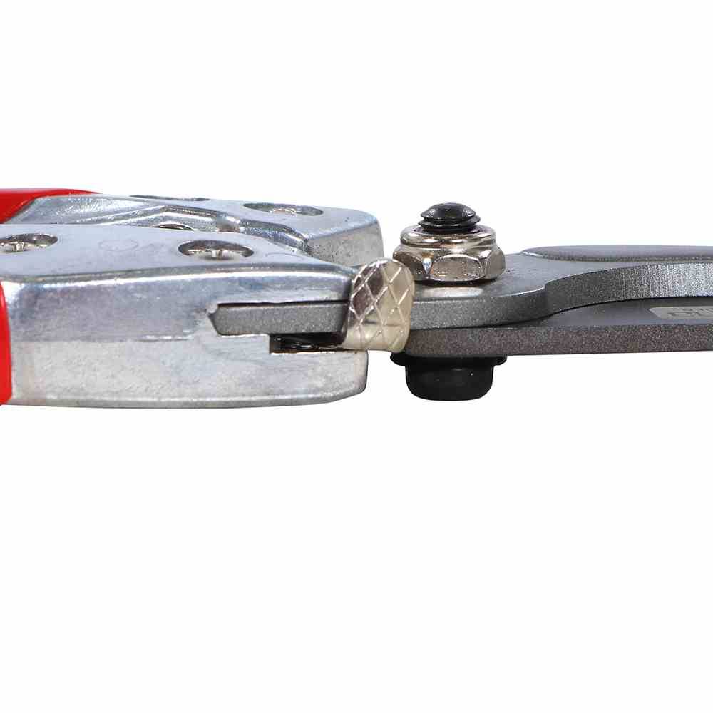 Siena Garden D69051 Prem. Bypassschere CG1030 20cm, antihaftb. Klingen, rot/grau