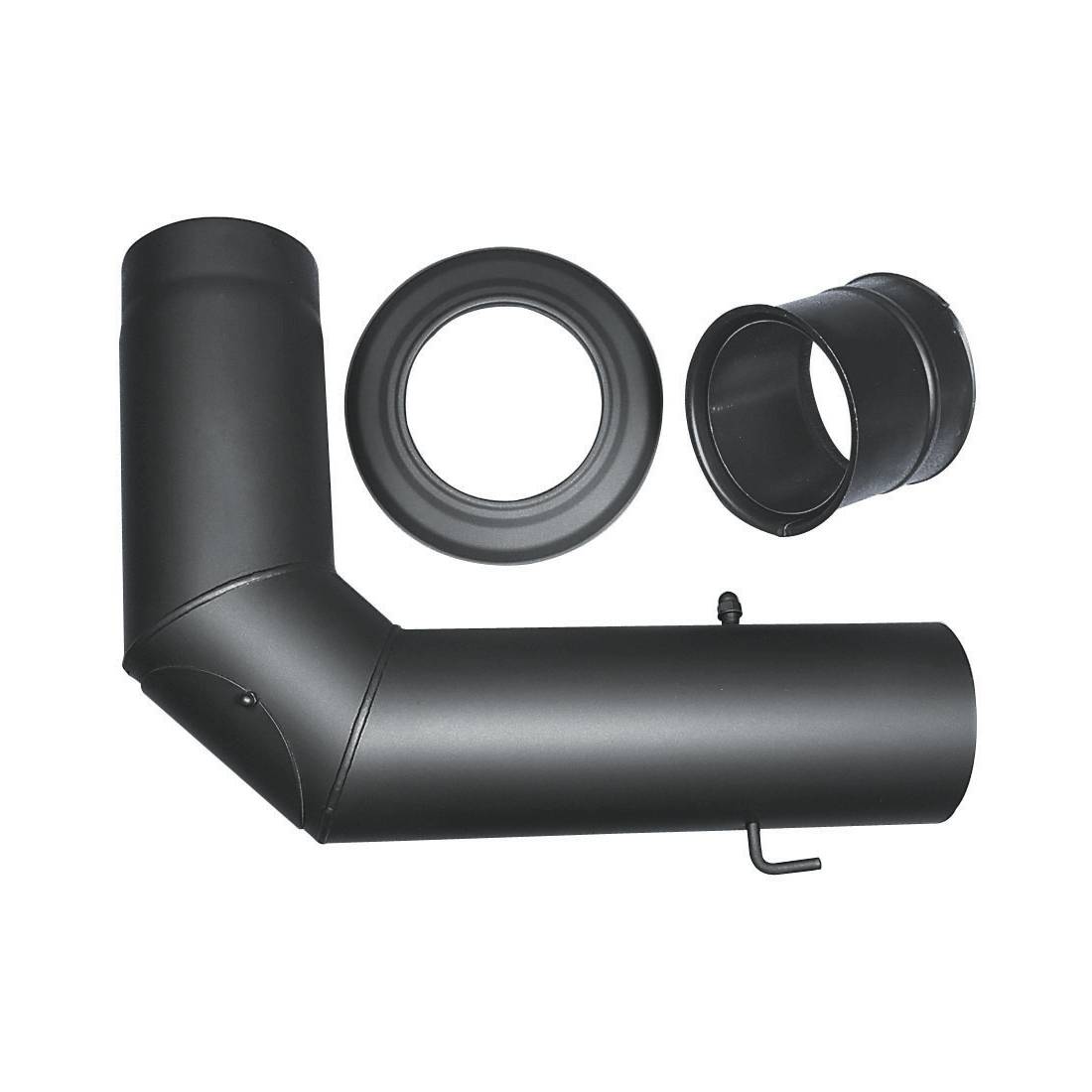 Bertrams 198112 Anschl.-Set 2mm 130, schwarz (1 Set)
