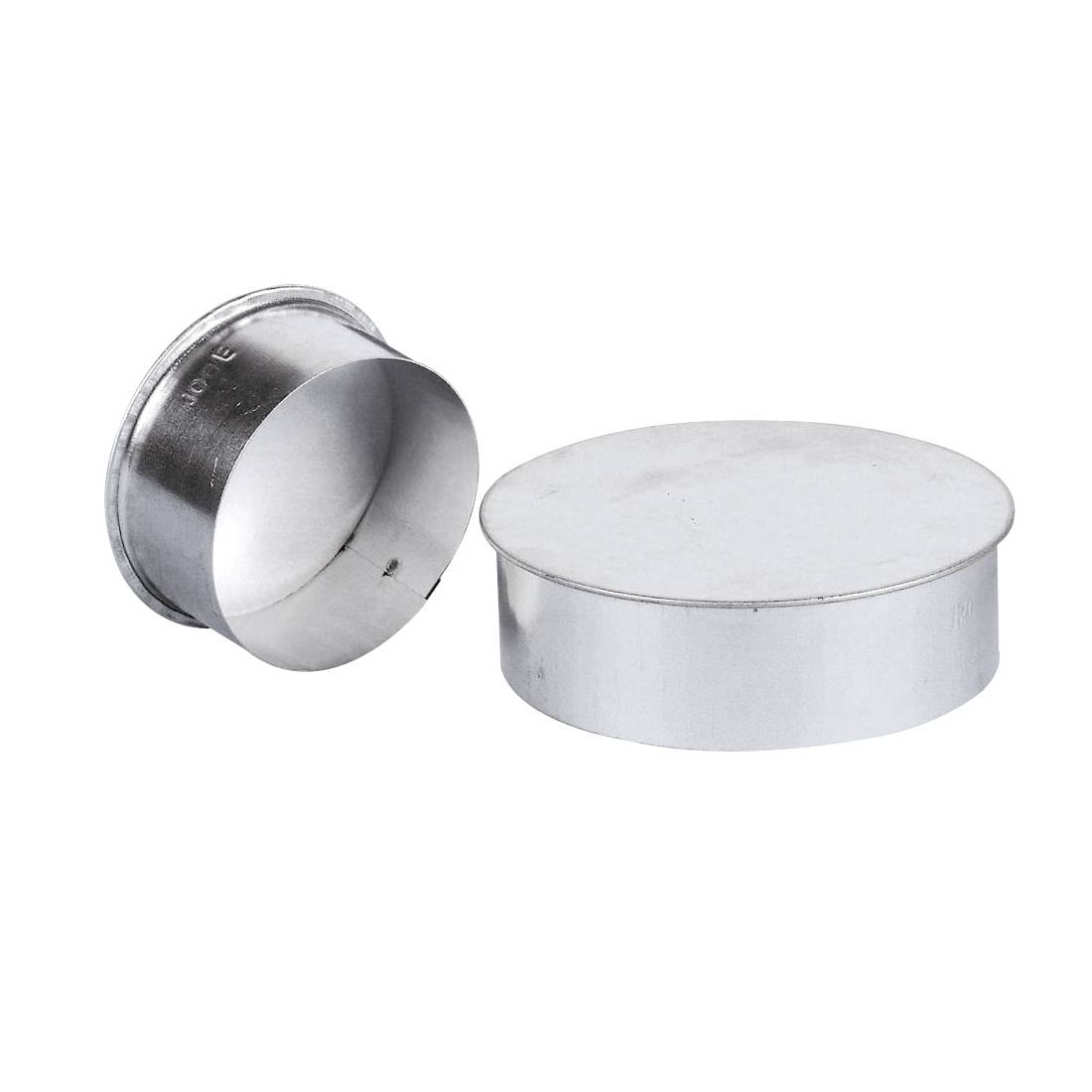 Bertrams 32812 Kaminlochkapsel FAL, Ø 130 mm, silber