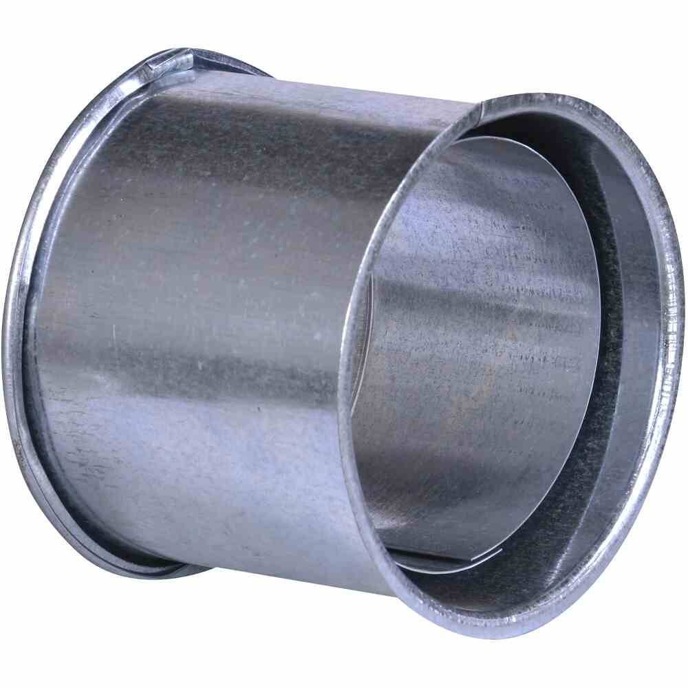 FIREFIX A110/WD Ofenrohr Doppelwandfutter FAL Ø 110 mm, grausilber