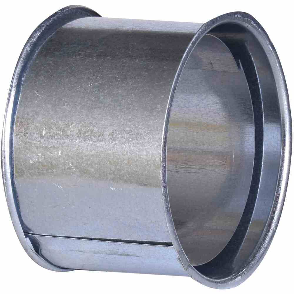 FIREFIX A130/WD Ofenrohr Doppelwandfutter FAL Ø 130 mm, grausilber