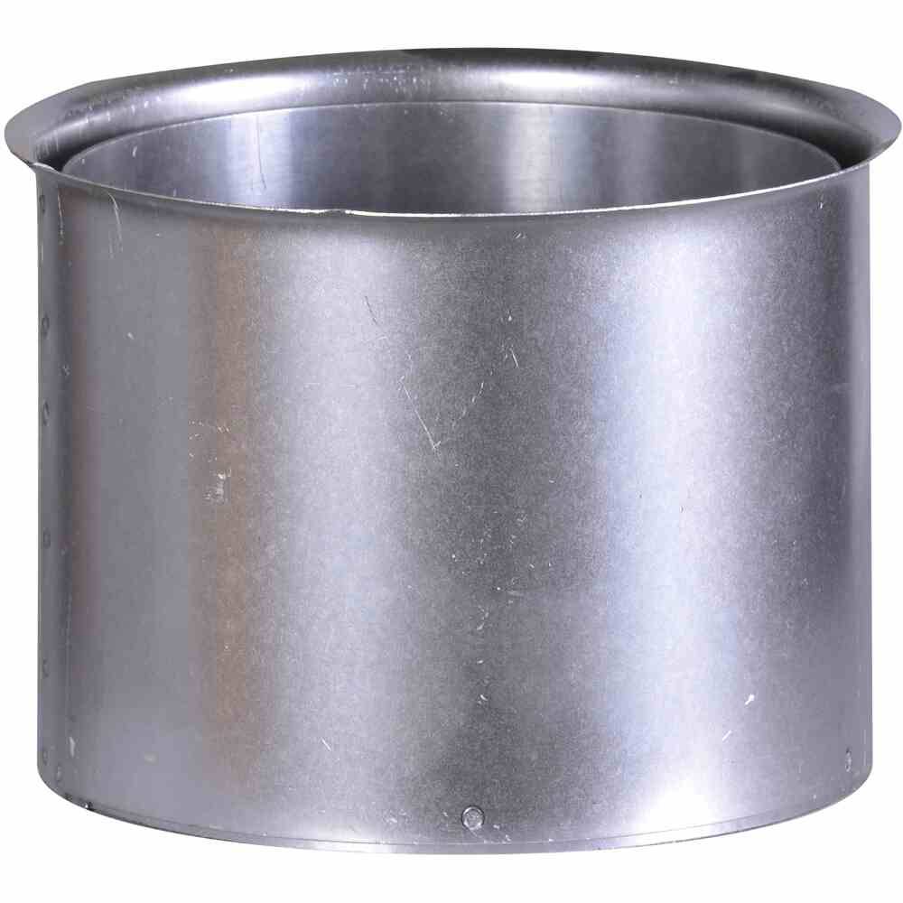 FIREFIX A150/WD Ofenrohr Doppelwandfutter FAL Ø 150 mm, grausilber