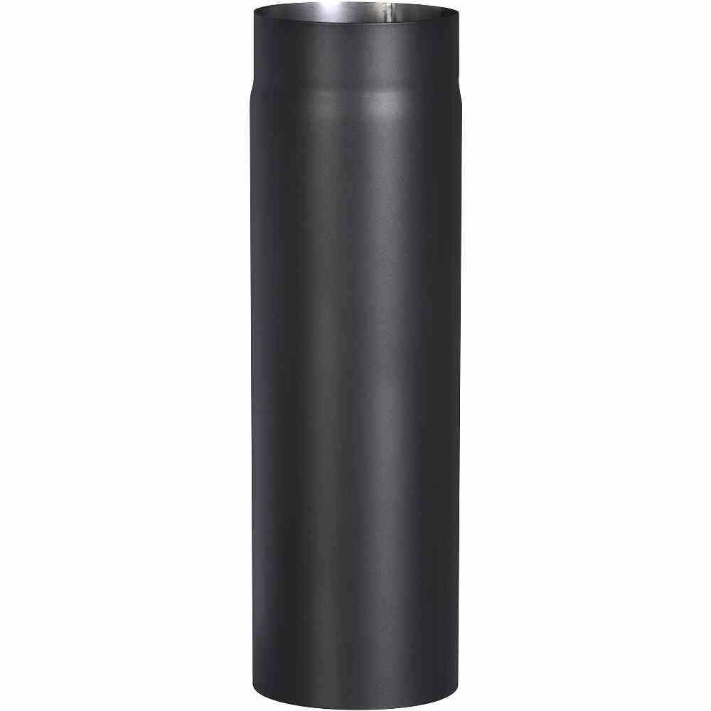 FIREFIX R150/5 Ofenrohr 500mm,Ø150mm, Wandstärke 2 mm, schwarz