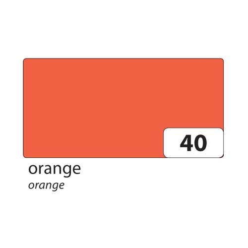 folia 6122/2540 Tonkarton, 220 g/m², 50 x 70 cm, orange (25 Blatt)