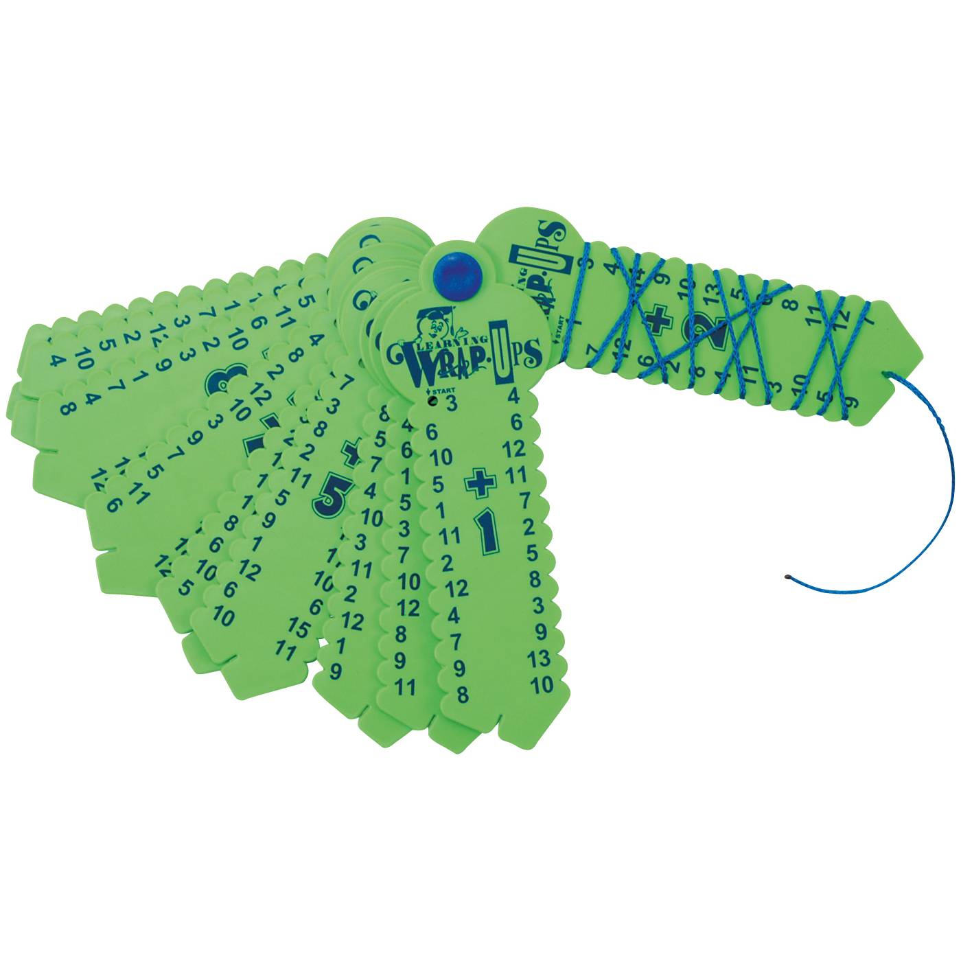 EDUPLAY 120478 Rechenfächer, Kunststoff, Plus + (Farbe zufällig, 1 Stück)