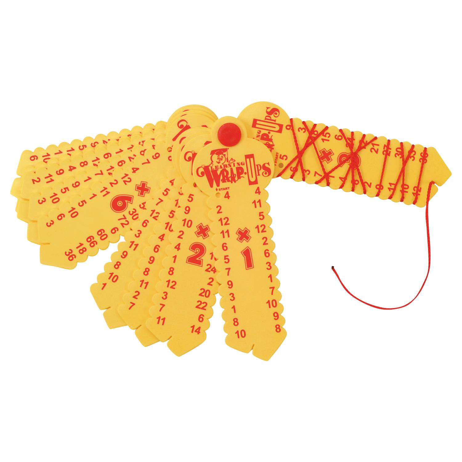 EDUPLAY 120480 Rechenfächer, Kunststoff, Multiplikation * (Farbe zufällig, 1 Stück)