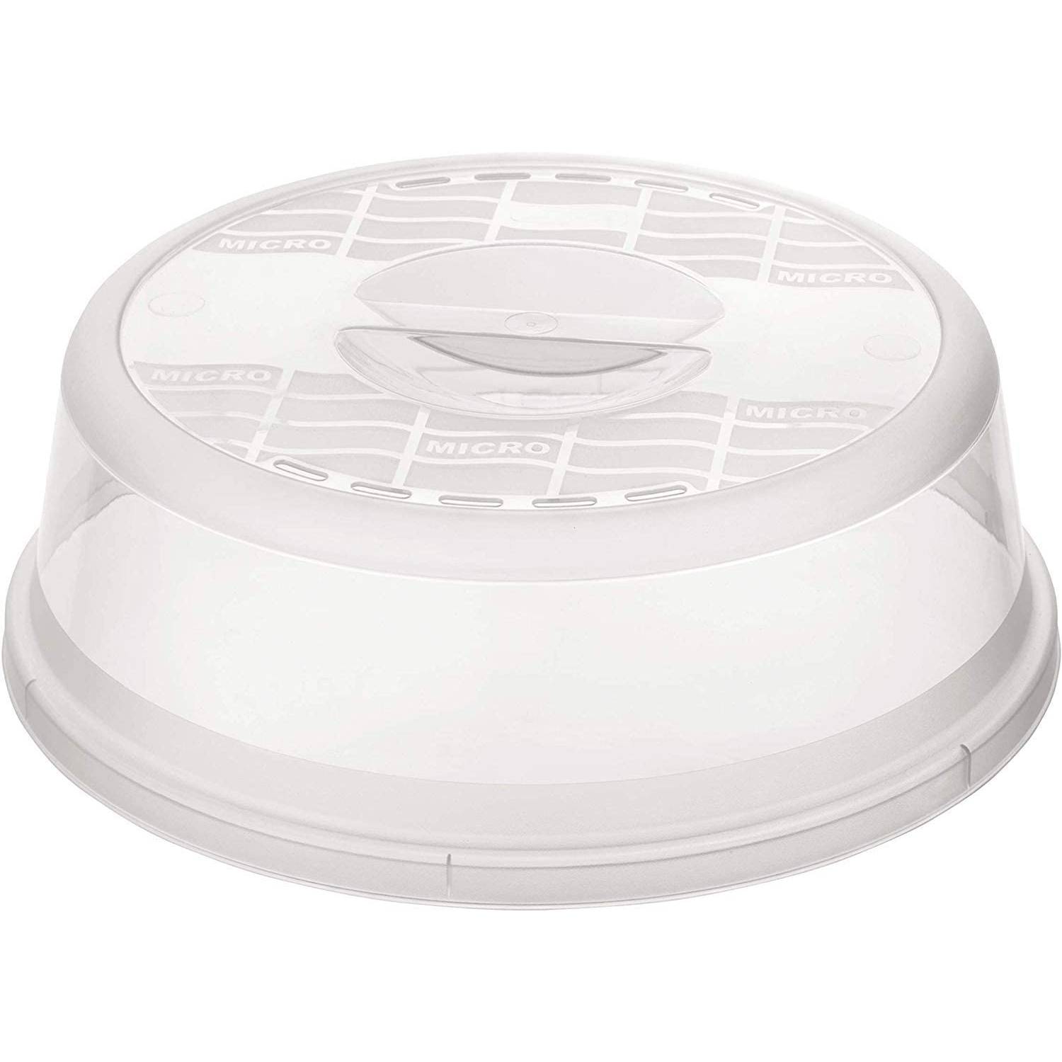 Rotho 711-3094000 Mikrowellen-Abdeckhaube 26,5x6,5cm, transparent (1 Stück)