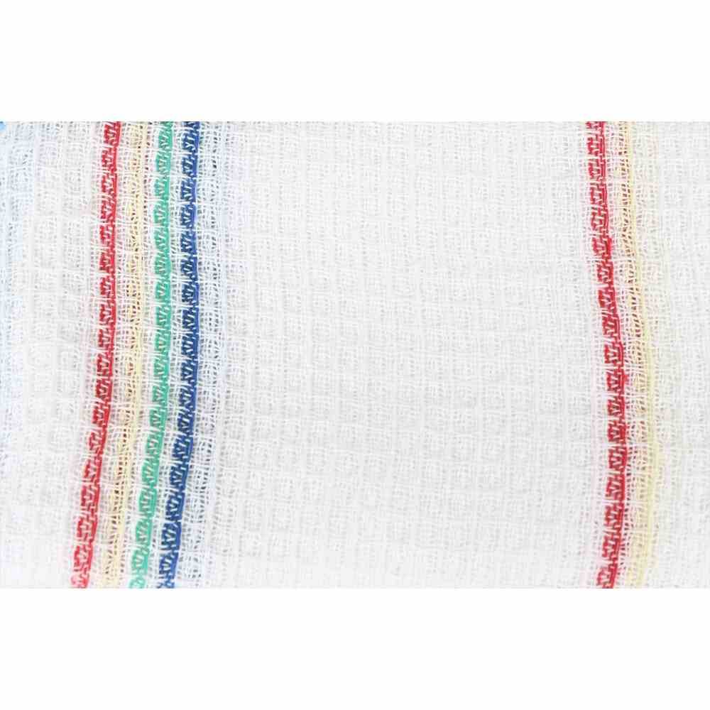 Siena Home 907-51974 Spültuch Perfetto 35 x 35 cm, 70 % Baumwolle & 30 % Fasern, weiß/mehrfarbig (2er Pack)