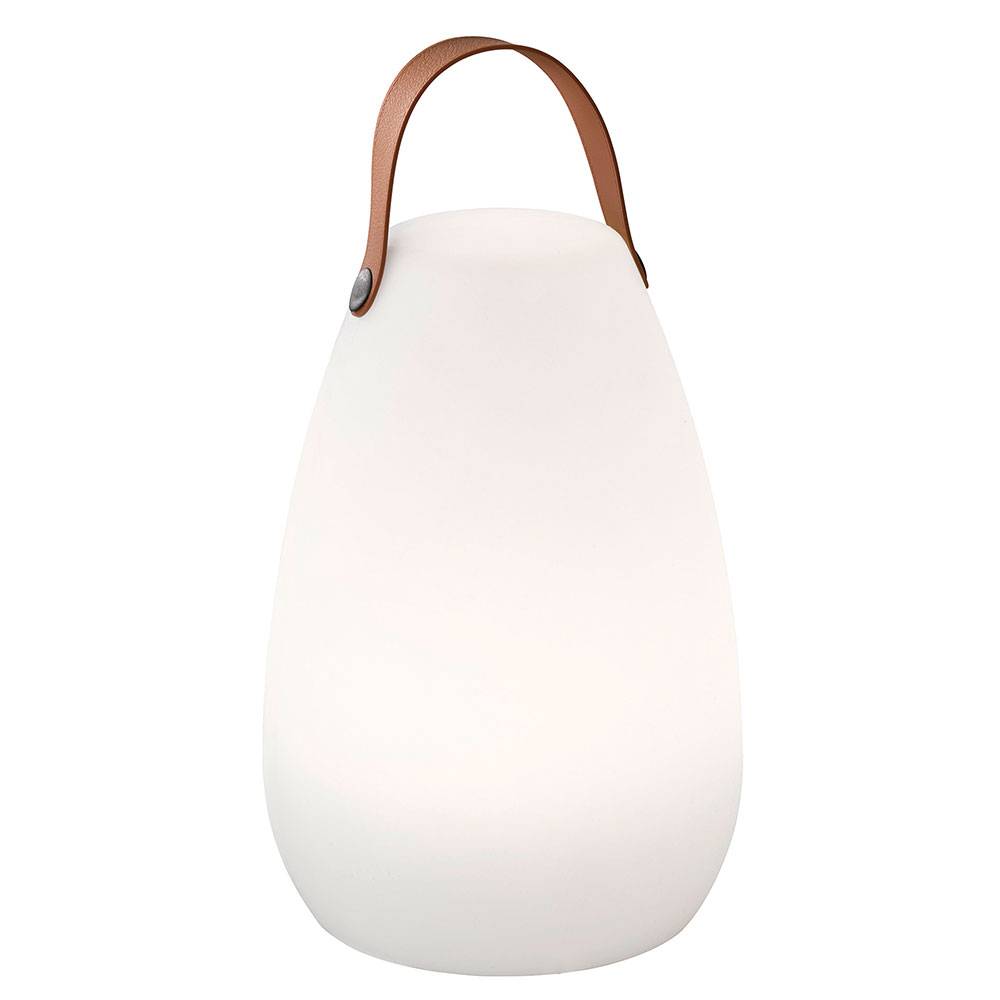 Tischleuchte Außen Akku Garten Tischlampe Outdoor USB aufladbar, dimmbar mit Fernbedienung Farbwechsel tragbar, 1x LED 11W 55lm 3000K, DxH 18x26 cm