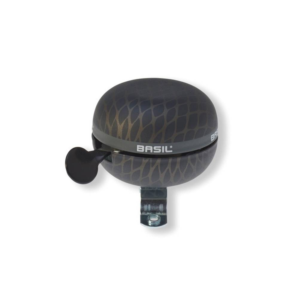 Basil 50462 Ding-Dong Glocke Noir black metallic, Ø 60 mm, schwarz
