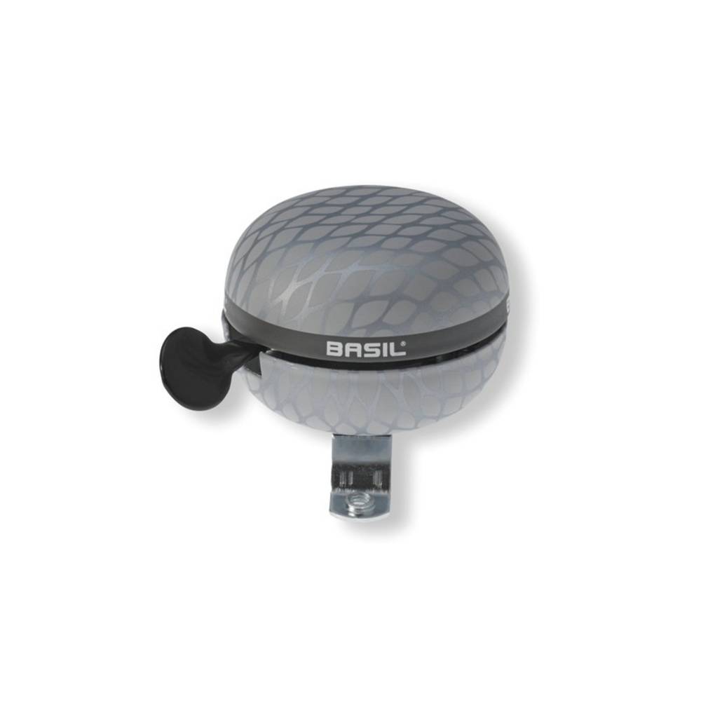 Basil 50463 Ding-Dong Glocke Noir, Ø 60 mm, silver metallic