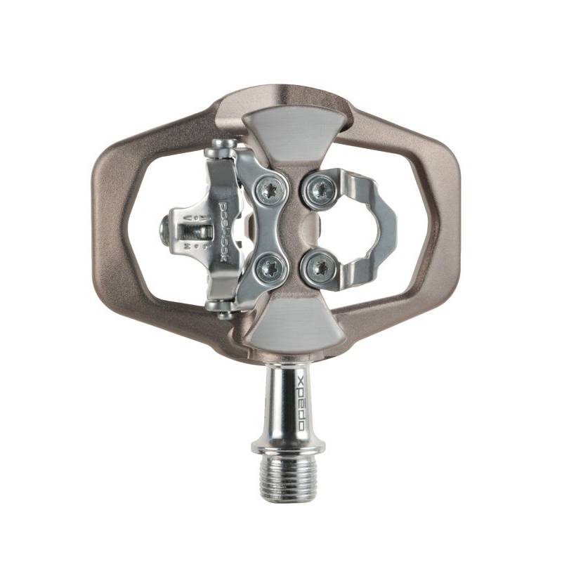 XPEDO XCF12AC grey TRAVERSE Duo Pedal, 9/16", grau (1 Paar)