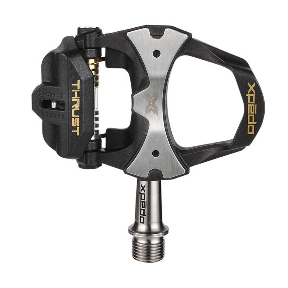 XPEDO XRF08CT THRUST Pedal Clipless TI, 9/16", schwarz (1 Paar)