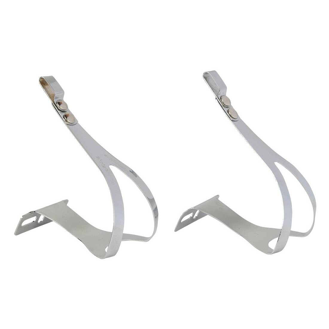 Zéfal 0507 Christophe Pedalhaken Paar Christophe Metall Gr.L/XL ab EU Gr.42 oder US Gr.9, silber