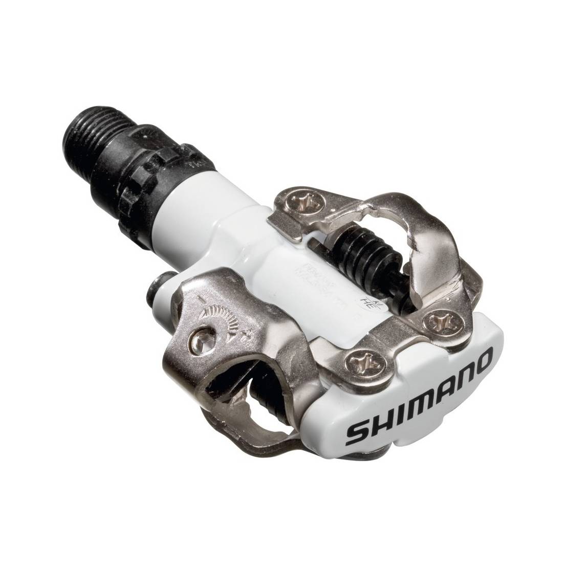 SHIMANO PD-M520 SPD Klickpedale, zweiseitig, 9/16", ohne Reflektor, weiß (1 Paar)