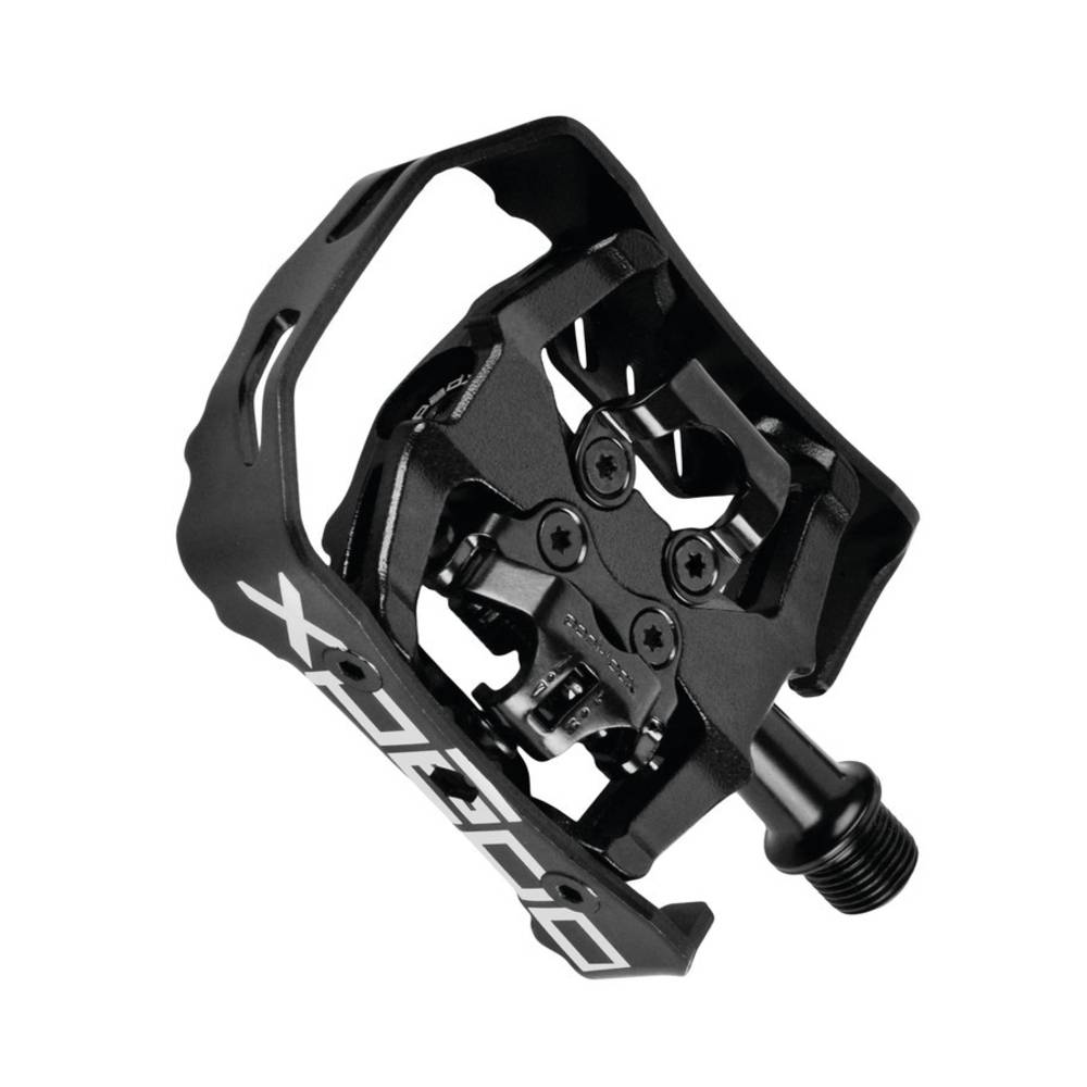 XPEDO XCF-13AC Pedal Milo, Clipless , 9/16", schwarz/schwarz (1 Paar)