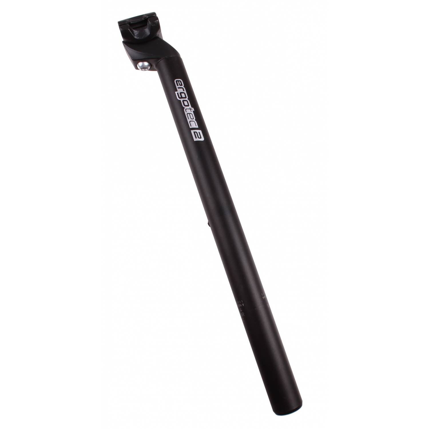 ergotec 58342001 Alu Patentsattelstütze Ø 27,2mm, 350mm, schwarz