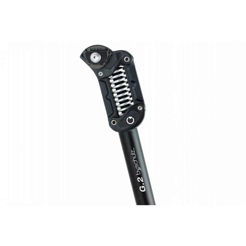 by.schulz 10716 G.2 LT Federsattelstütze Ø 33,9 mm, 480 mm, standard 80-105 kg, schwarz