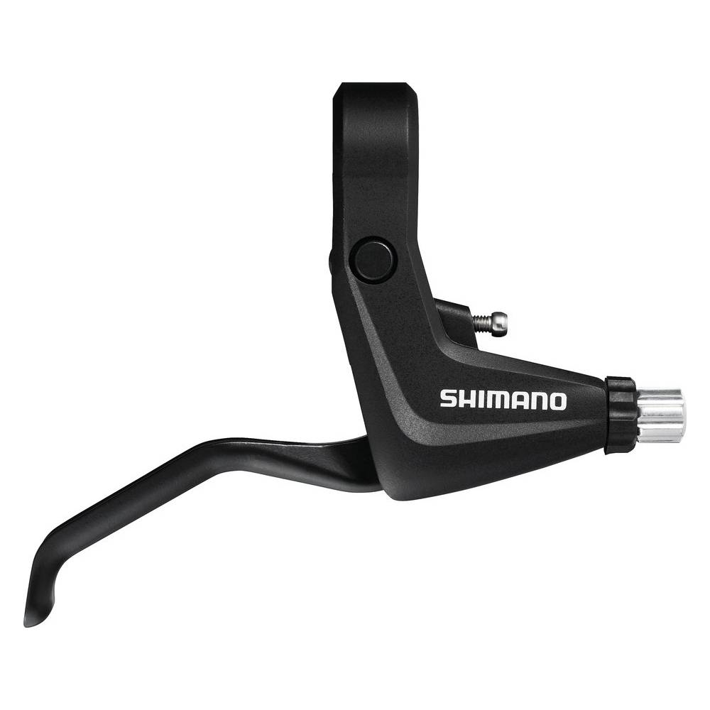 SHIMANO EBLT4000LL Alivio Bremshebel Alivio BL-T4000, links, für V-Brake, 2-Finger, schwarz (1 Stück)