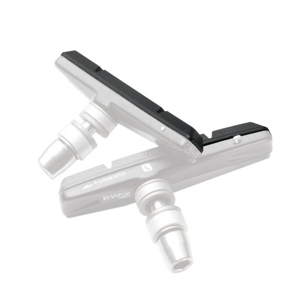 Avid 11.5337.100.200 Bremsgummi Wrangler 2 Standard, schwarz (1 Paar)