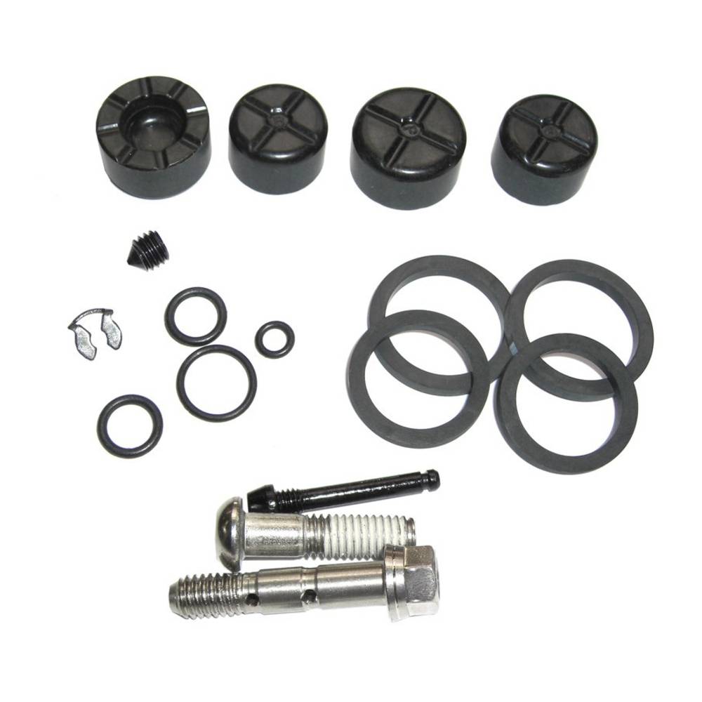 SRAM 11.5018.007.002 AVID Caliper Service Kit X0/9 Trail, schwarz/silber, 17-teilig (1 Set)
