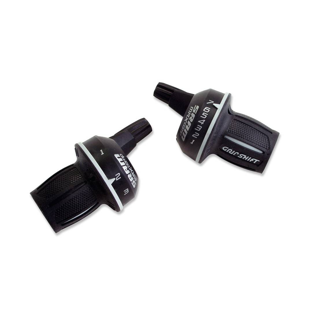 SRAM 00.0000.200.652 Drehgriffschalter MRX Comp 3-Gang Micro 1:2 links, schwarz (1 Stück)