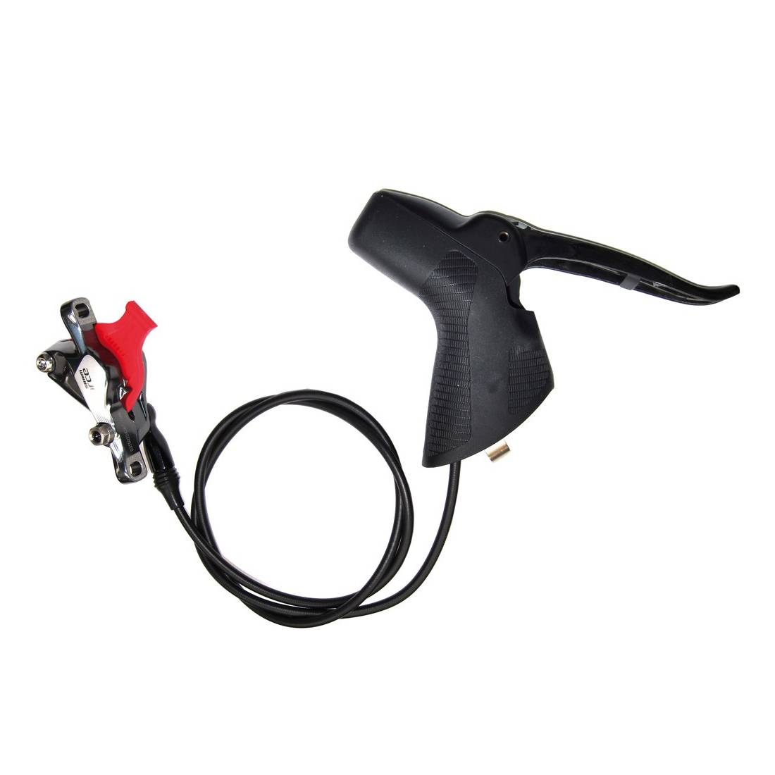 SRAM 00.5218.006.000 Force 1 ScheibenbremseForce CX1 VR,links, ohne Scheibe, Leitung 950mm, schwarz/grau